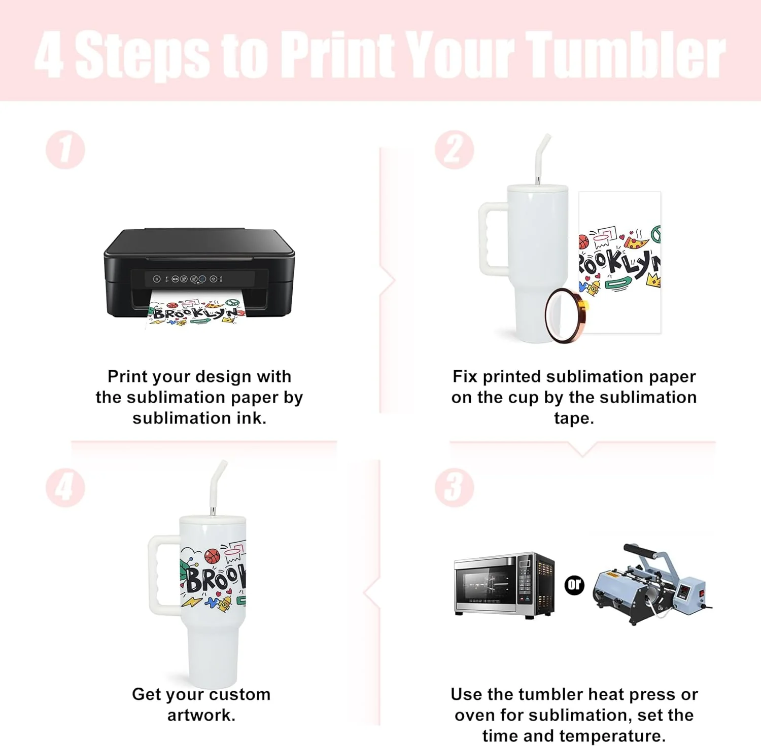 2025 40 oz sublimation glass