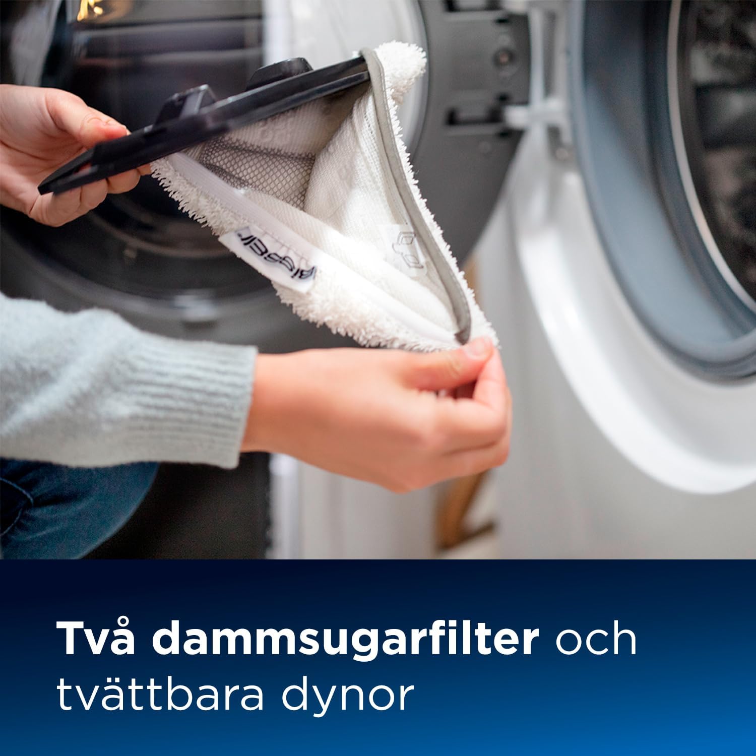 BISSELL Vac & Steam Titanium | 2-in-1 Staubsauger und Dampfreiniger | Entworfen für Hartbden, Fliesen, Holzbden | Dampfregelfunktion | Schmutz- und Keimfrei | Ohne Chemie | 81 dB | 1977N