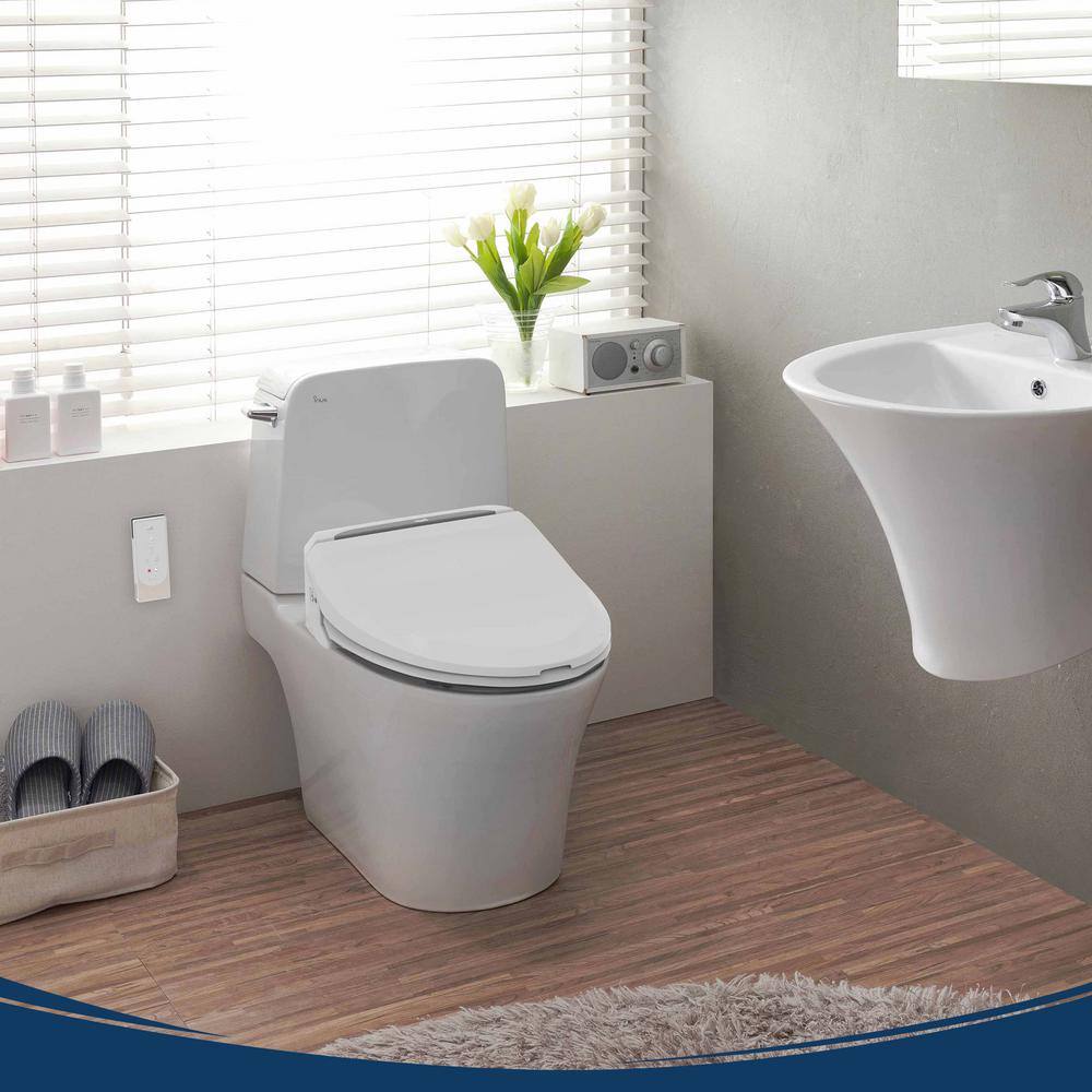 2025 USPA 6800 Luxury Electric Bidet Seat for Elongated Toilets in White USPA6800-E