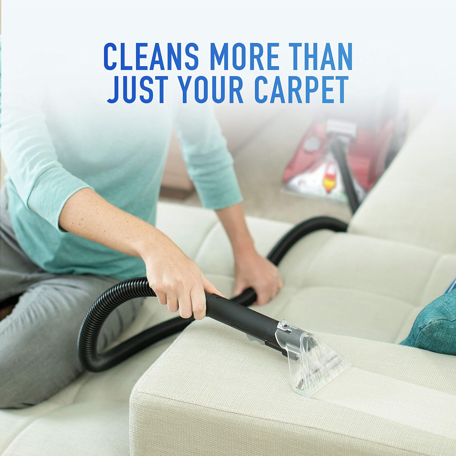 Deluxe Carpet Cleaning Machine with Free Cleaning Carpet Cleaning Solution (50 oz)