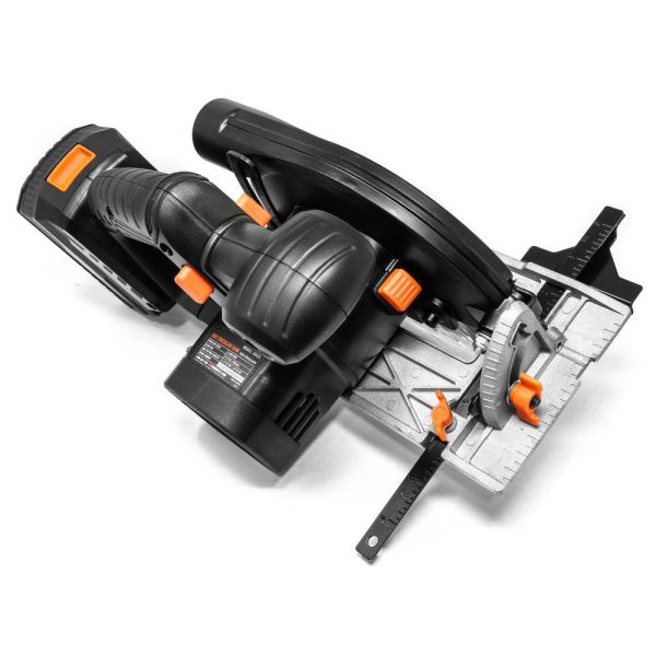 20625 20-Volt Max 6.5 in. Cordless Circular Saw with 4.0 Ah Lithium-Ion Battery and Charger