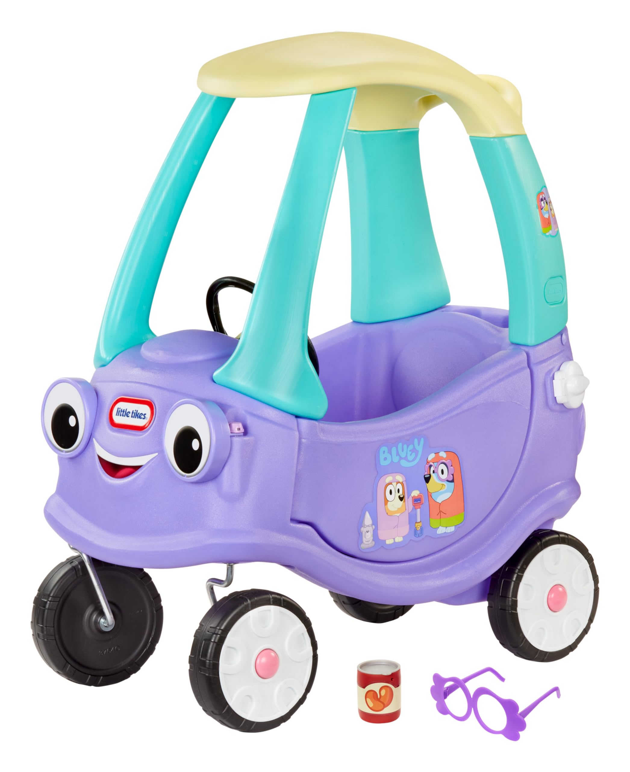 Little Tikes Bluey Grannies Car Coupe with 2 Accessories