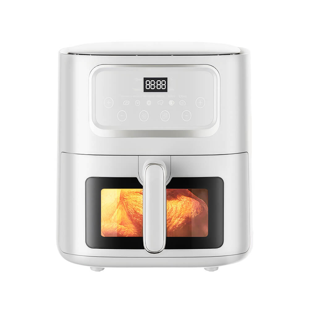 11 Qt Oil-Free Air Fryer 1400 W Visual Cooking Window Touch Control
