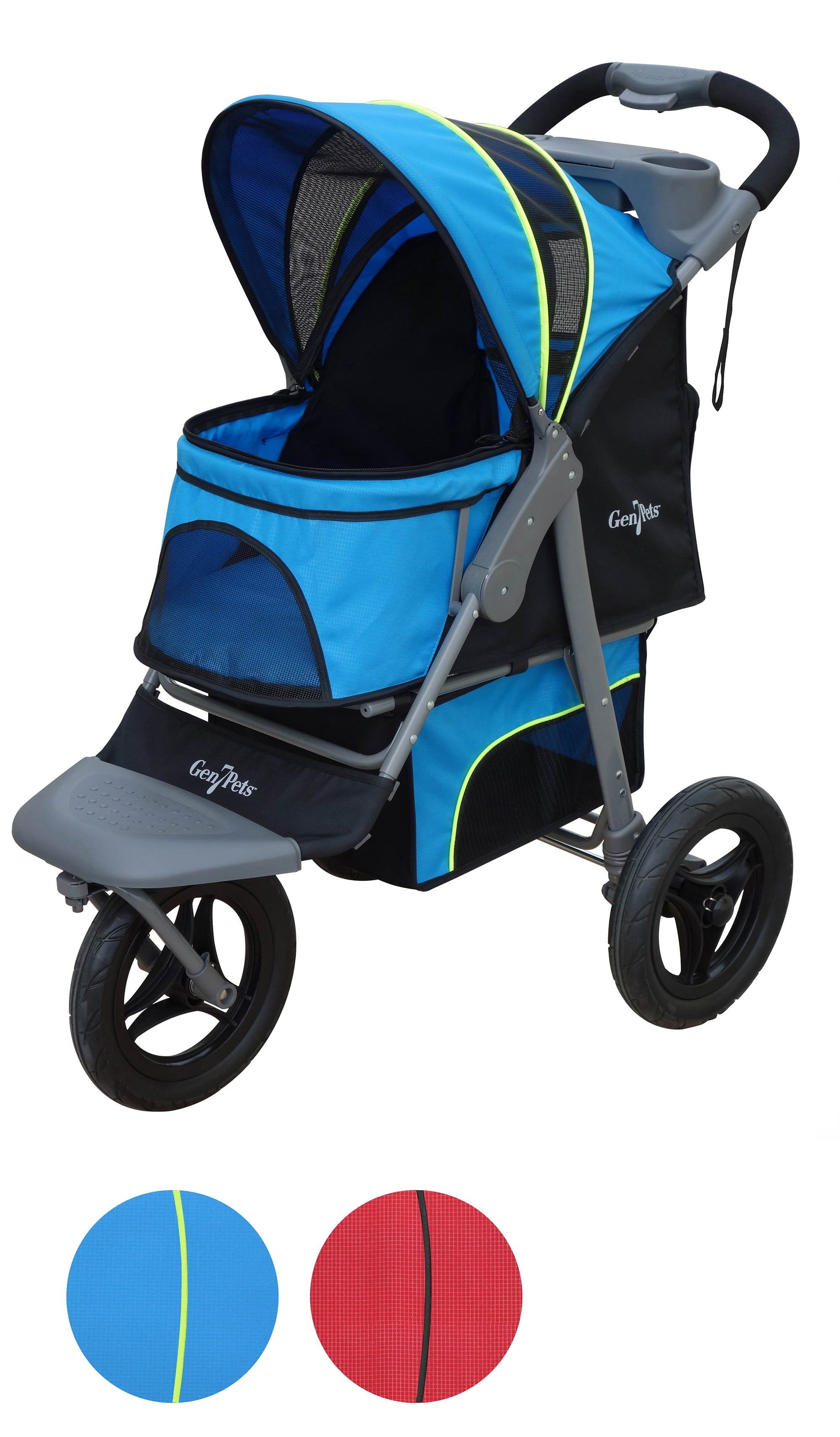2025 Jogger Dog Stroller, Trailblazer Blue, 38