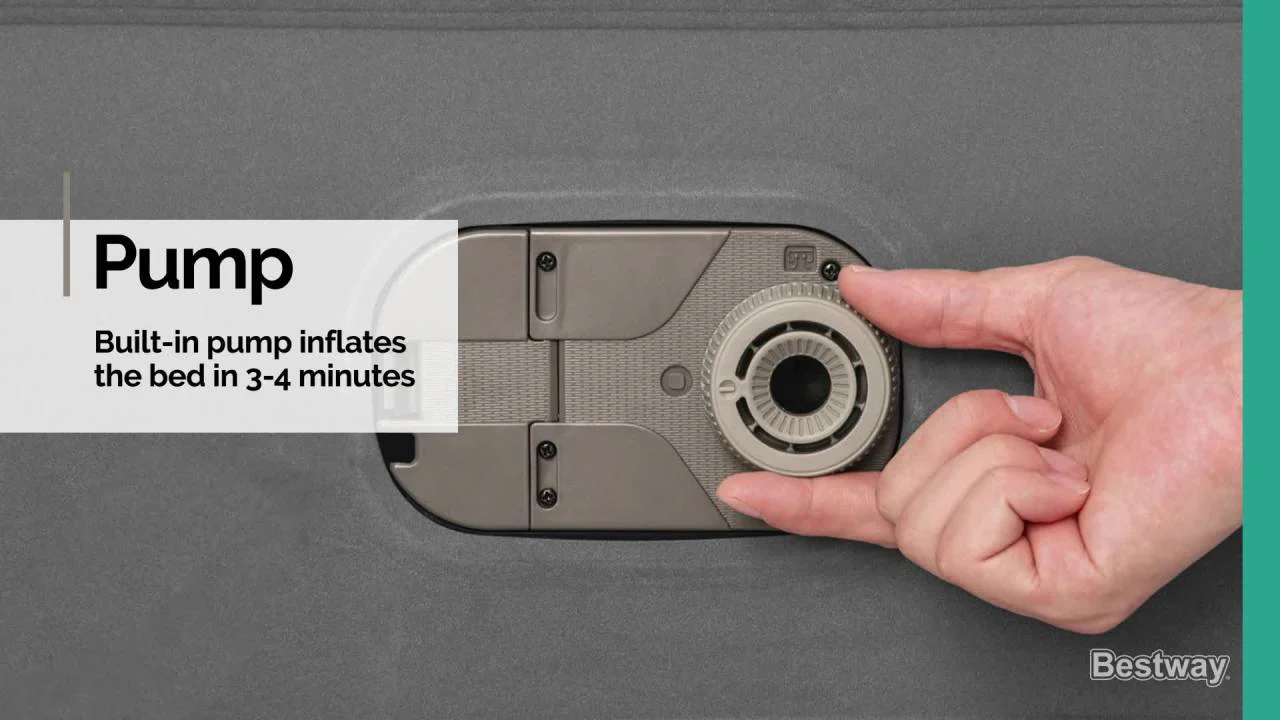 Bestway® Headboard Tritech Airbed Twin 18