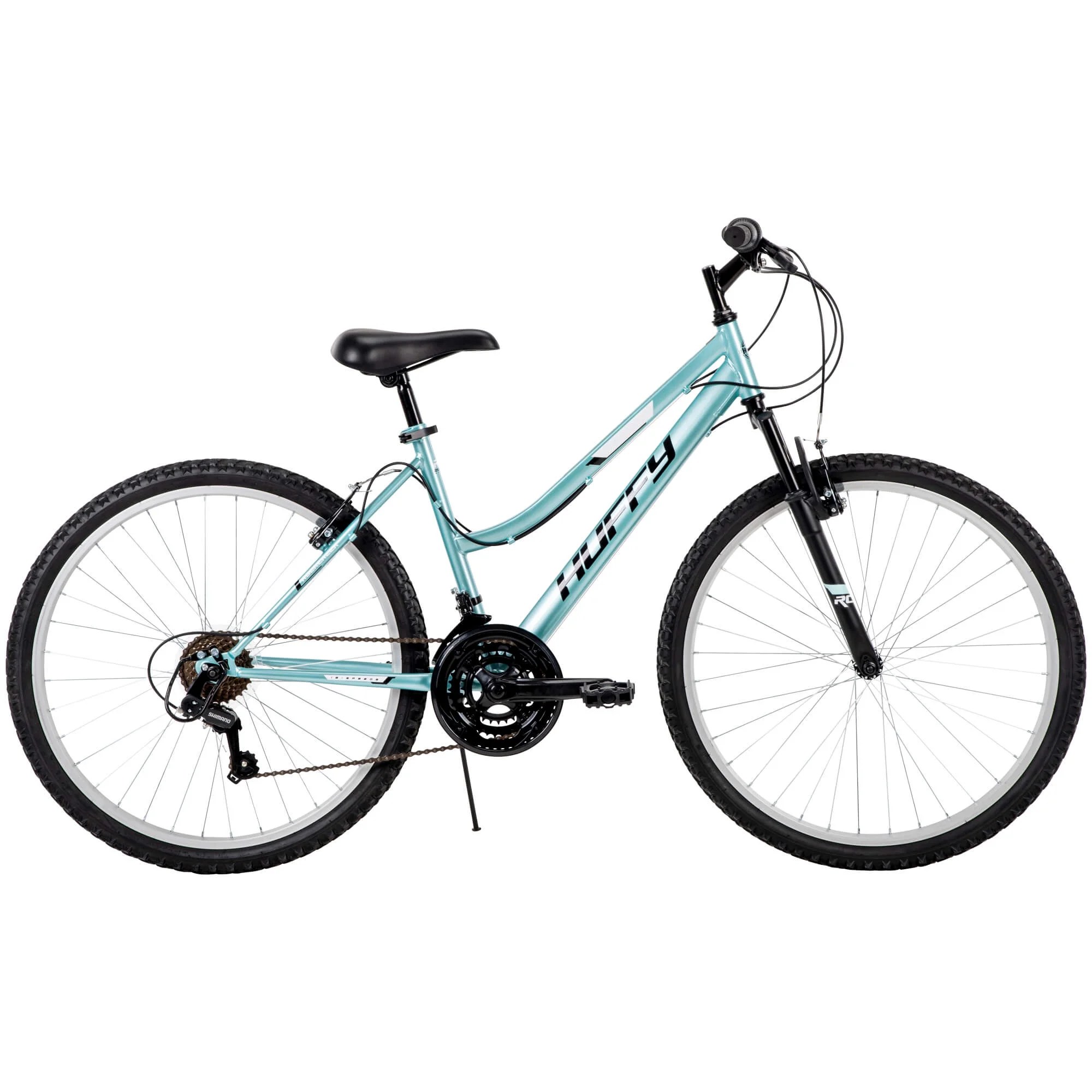 Huffy 26′′ Rock Creek Mountain Bike, Fits Riders 5’0′′+, Mint, Adult, Women’s