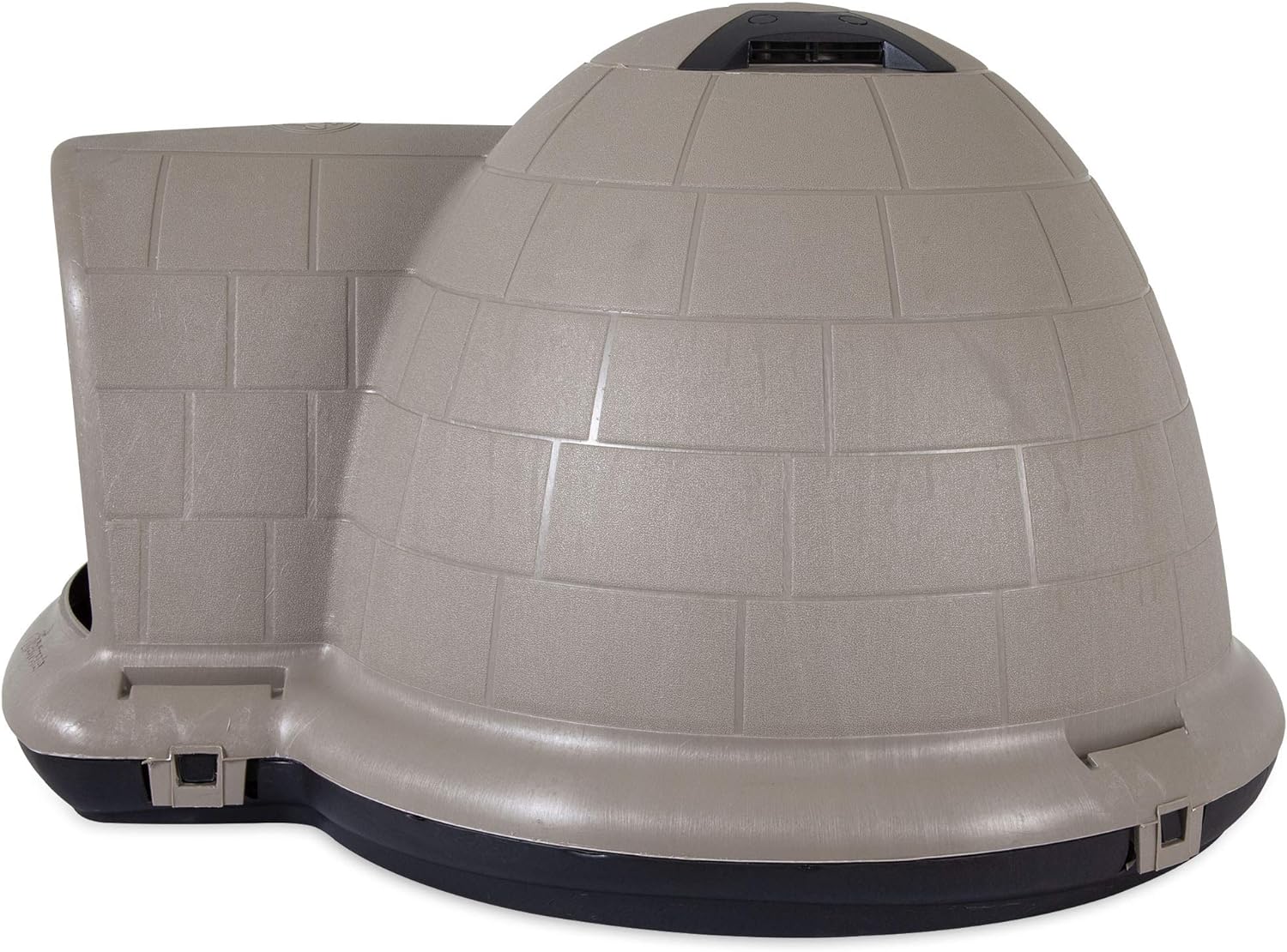 2025 Petmate Indigo Dog House (Igloo Dog House, Made in USA with 90% Recycled Materials, All-Weather Protection Pet Shelter) for XL Dogs -90 to 125 pounds, Made in USA