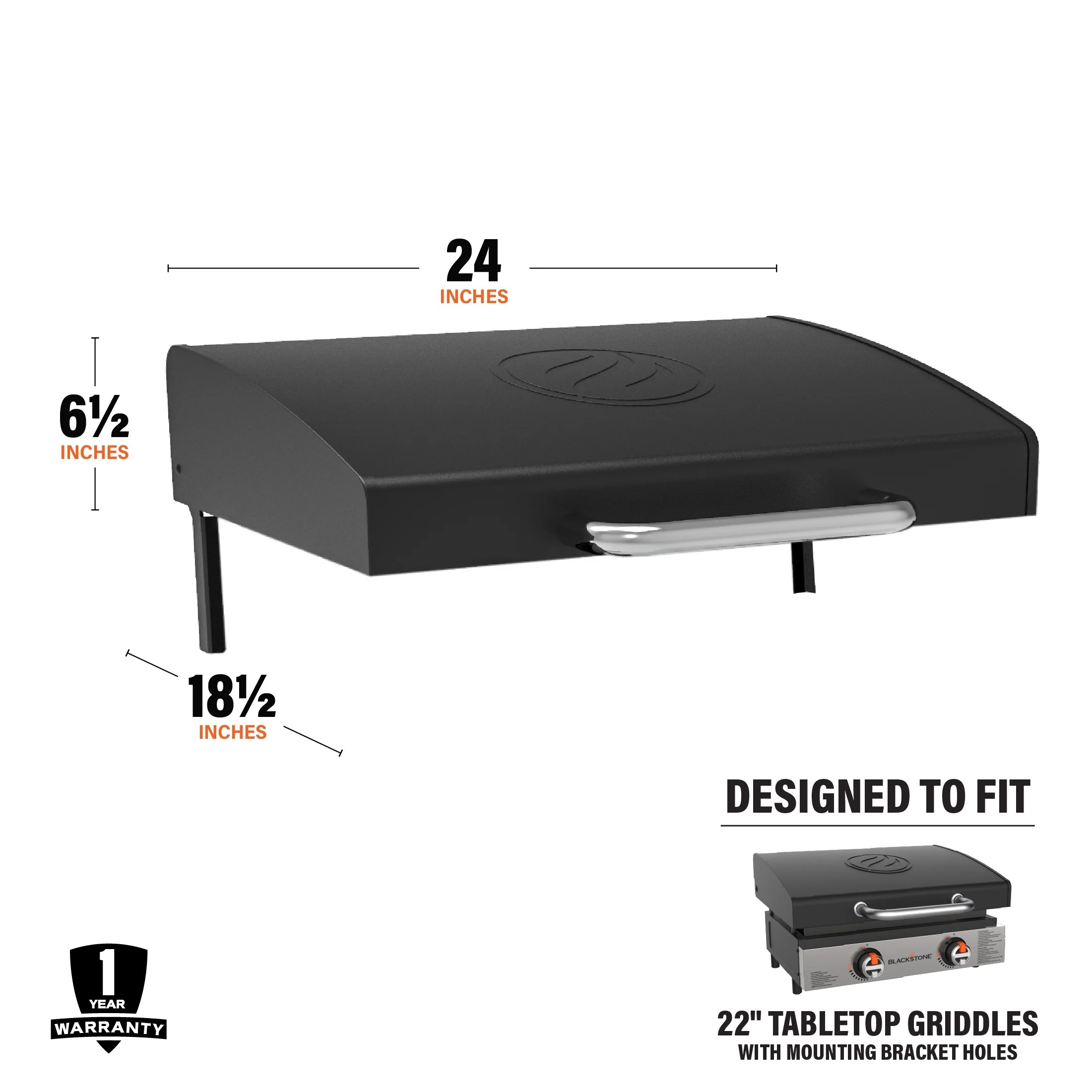 Blackstone Table Top Hood – Fits Blackstone 22′′ Tabletop Griddle
