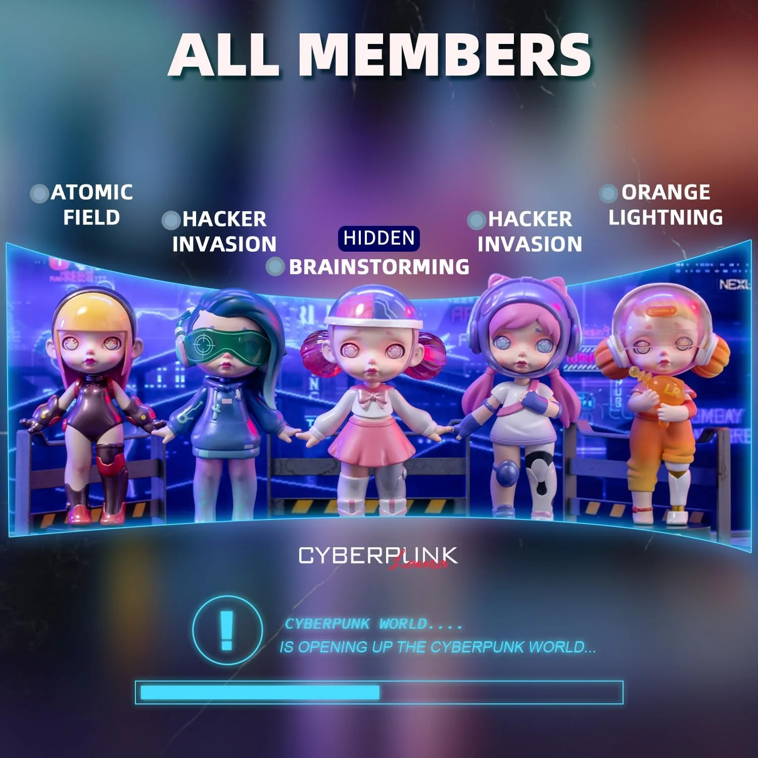 2025 12-Pack Blind Box, Fashion Trendsetters Series Cute Blind Box Action Figures Popular Collectible Toys Birthday Halloween Christmas Gifts