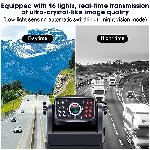 Wireless Backup Camera Magnetic WiFi: Rechargeable Truck Trailer Hitch Rear View Camera HD 1080P Car RV Camper