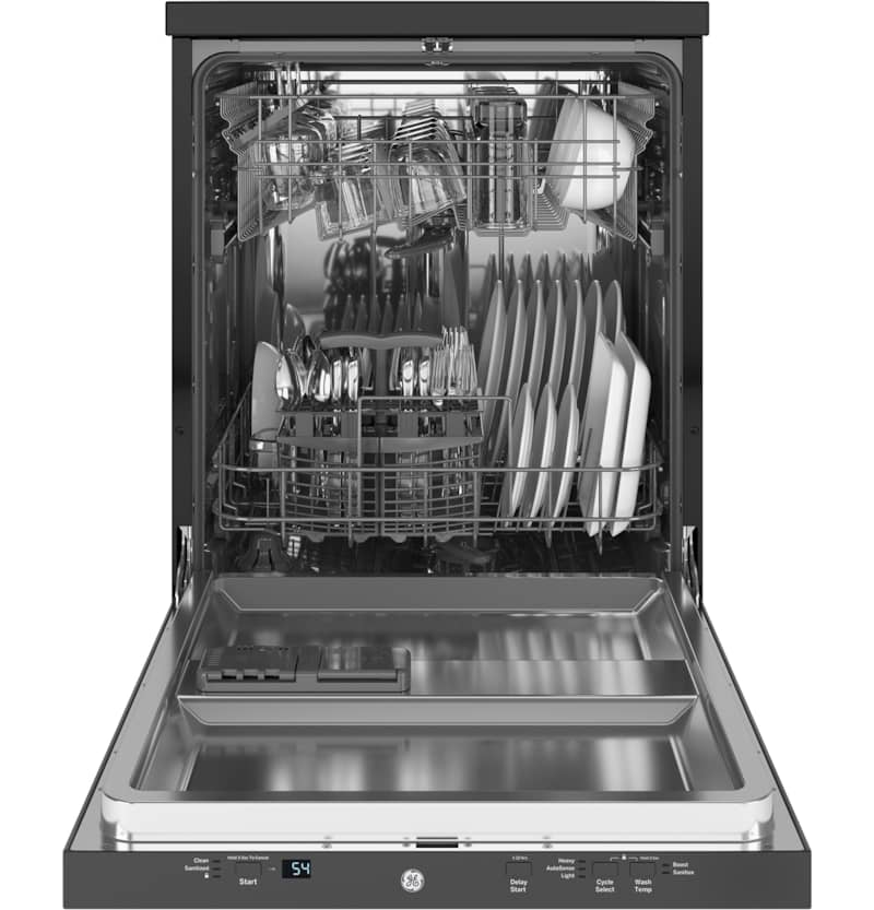 2025 24 Stainless Steel Portable Dishwasher With Sanitize Cycle