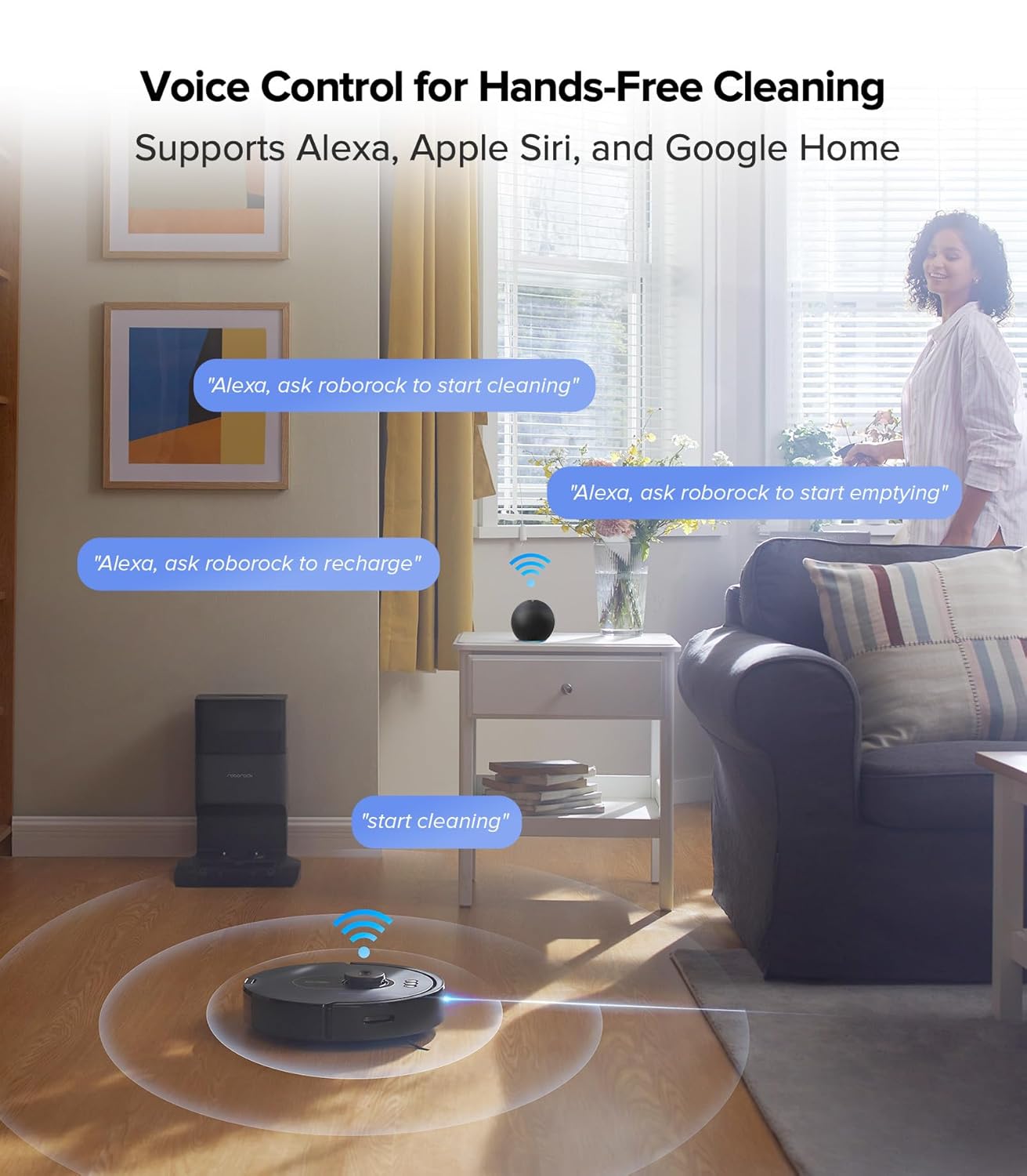 Q5 Max+ Robot Vacuum with Self-Empty Dock