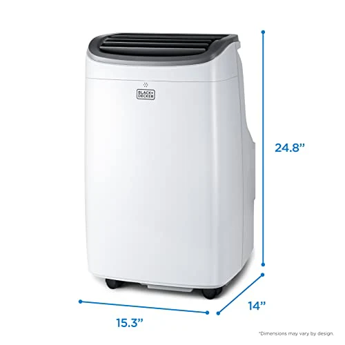 2025 8,000 BTU Portable Air Conditioner up to 350 Sq.ft with Remote Control