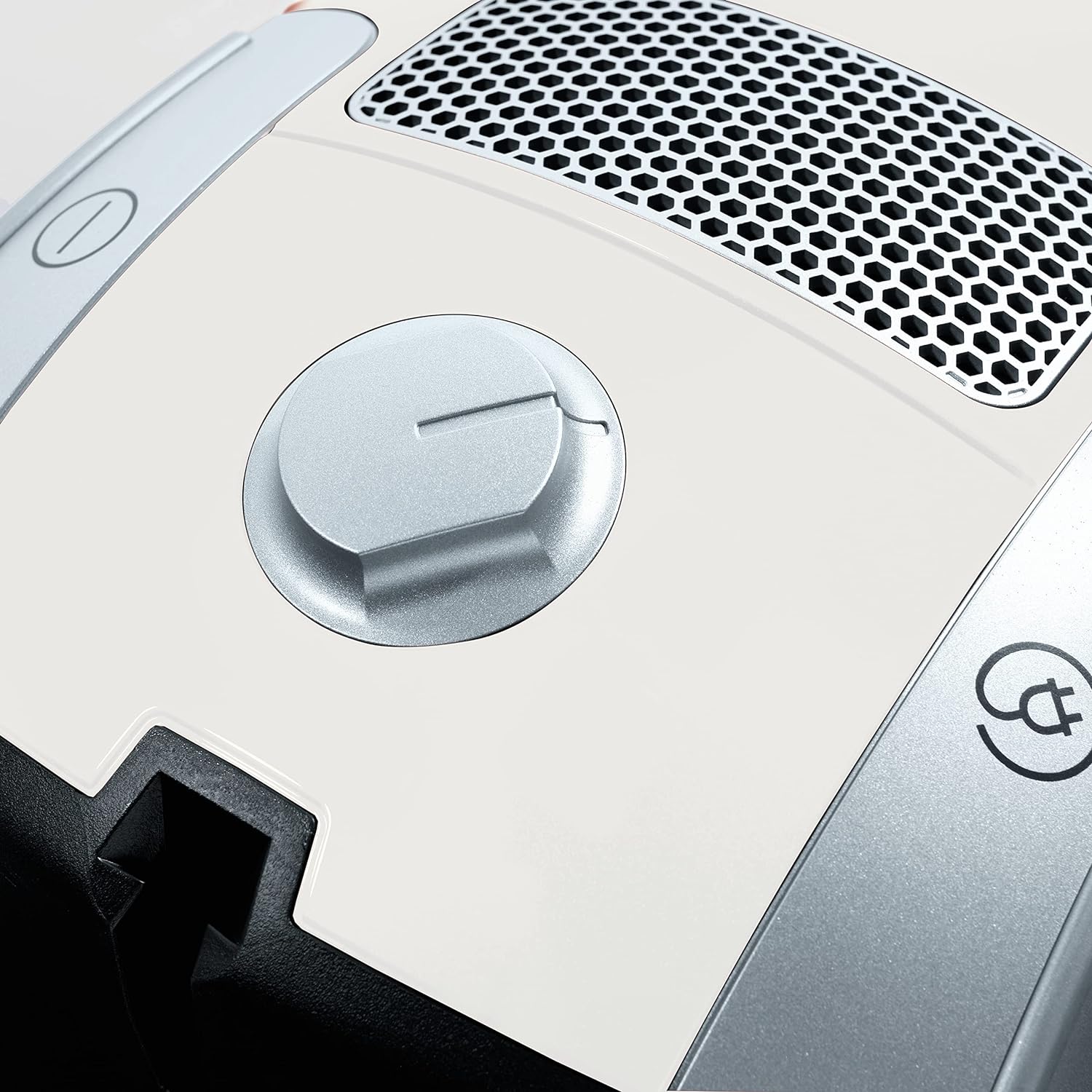 Pure Suction Powerline Canister Vacuum Cleaner, Lotus White