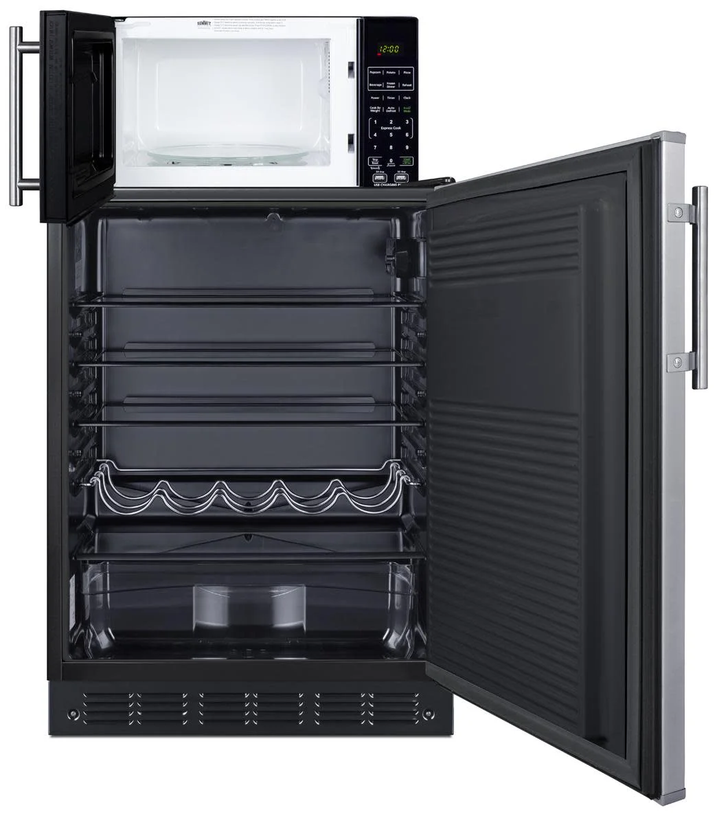 2025 MRF708BLSSA Microwave & Refrigerator Combination with Allocator