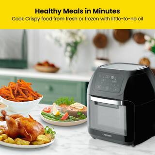 2025 Chefman 10-Liter Digital Multifunction Air Fryer Plus Rotisserie Dehydrator Oven RJ38-10-RDO-V2