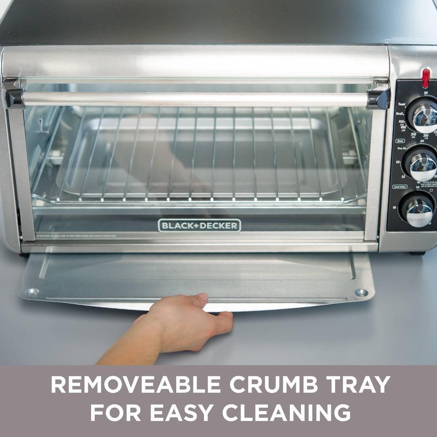 8 Slice Extra-Wide Countertop Toaster Oven