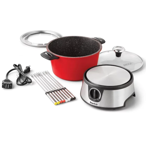 3.2-Quart Electric Fondue Set, One Size