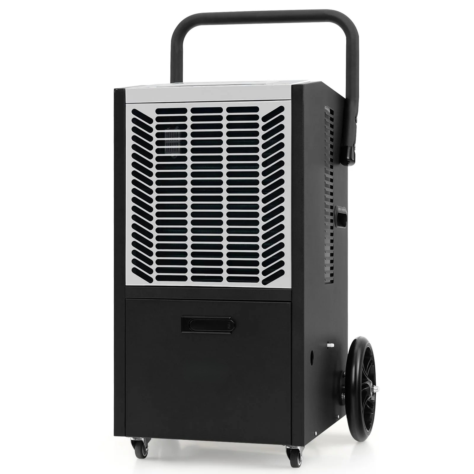 163 Pints Commercial Dehumidifier, 4500 Sq.Ft Dehumidifier with Pump & Drain Hose