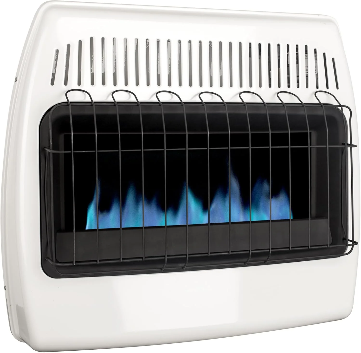 Calorie liquid propane blue flame wall-mounted heater without exhaust ventilation