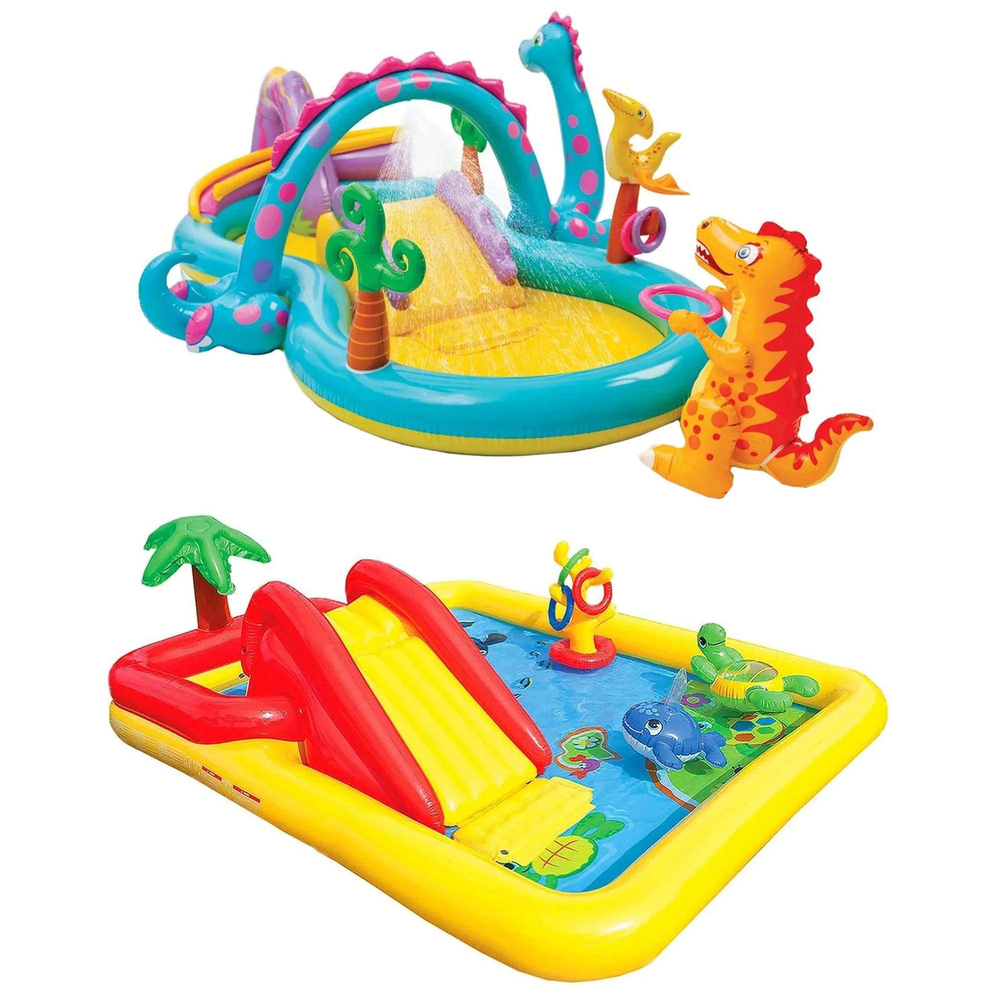 Inflatable Pool & Inflatable Ocean Backyard Kiddie Pool