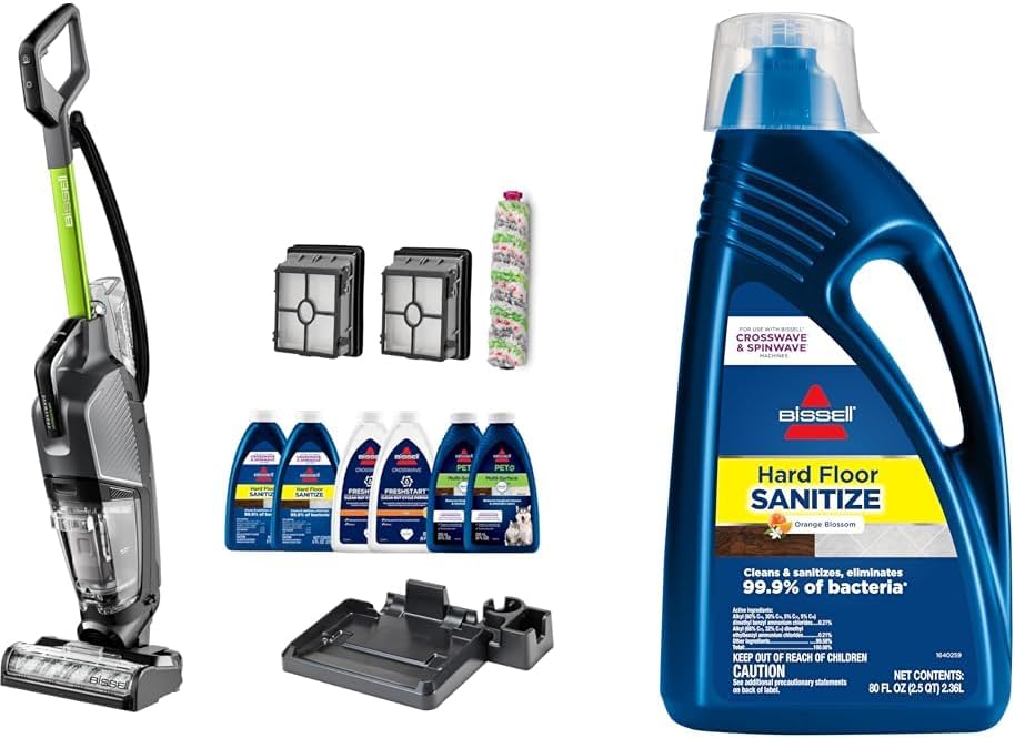 Wet Dry Vac, Multi-Purpose Vacuum, Wash, and Steam, Sanitize Formula Included, 35151