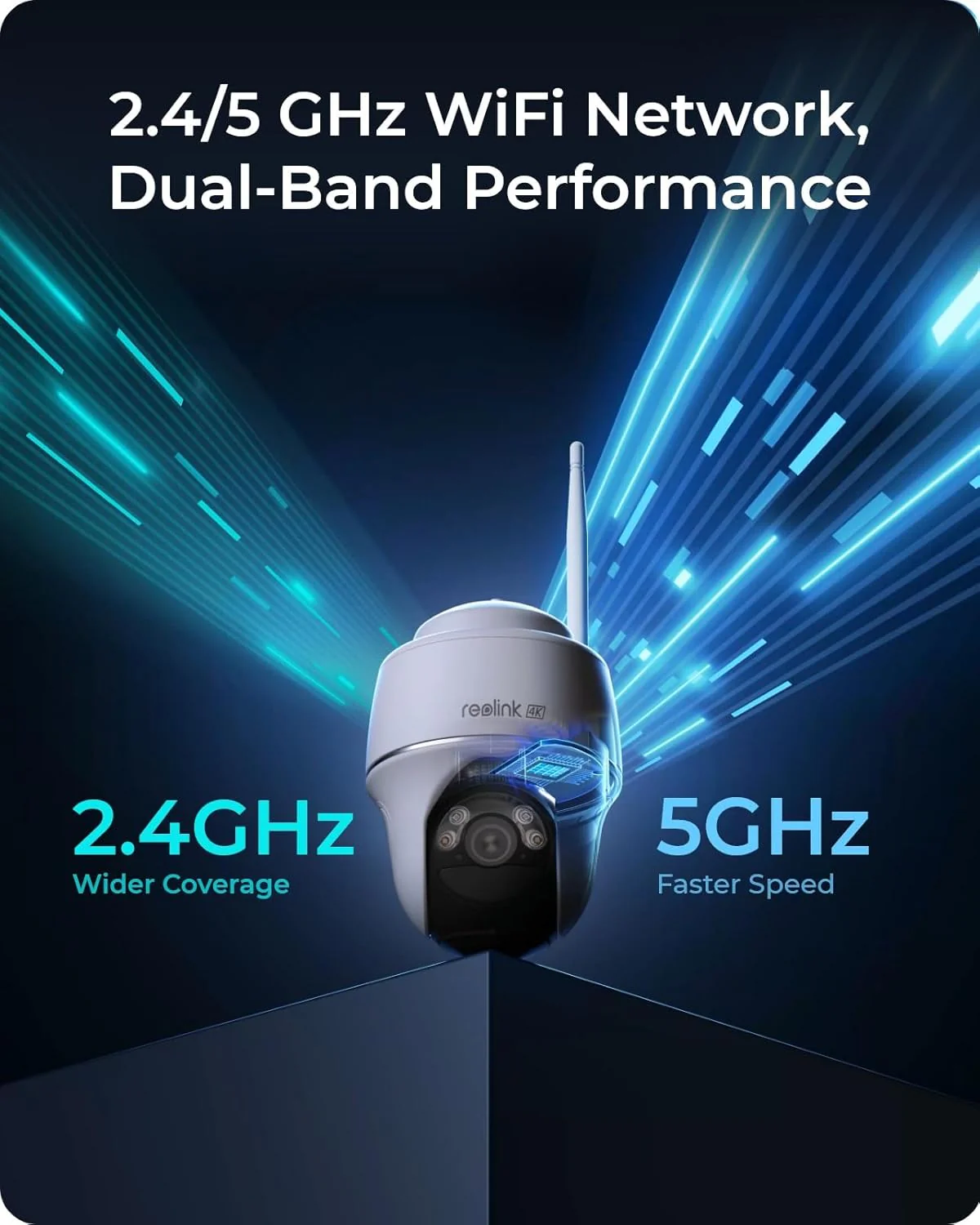 REOLINK First 4K Solar Security Cameras Wireless Outdoor