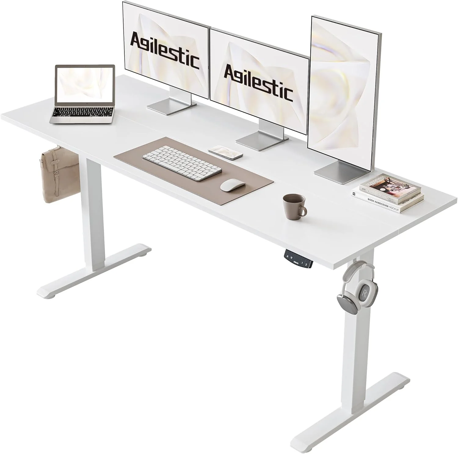 Electric Standing Desk 48 x 24 Inches Height Adjustable Desk