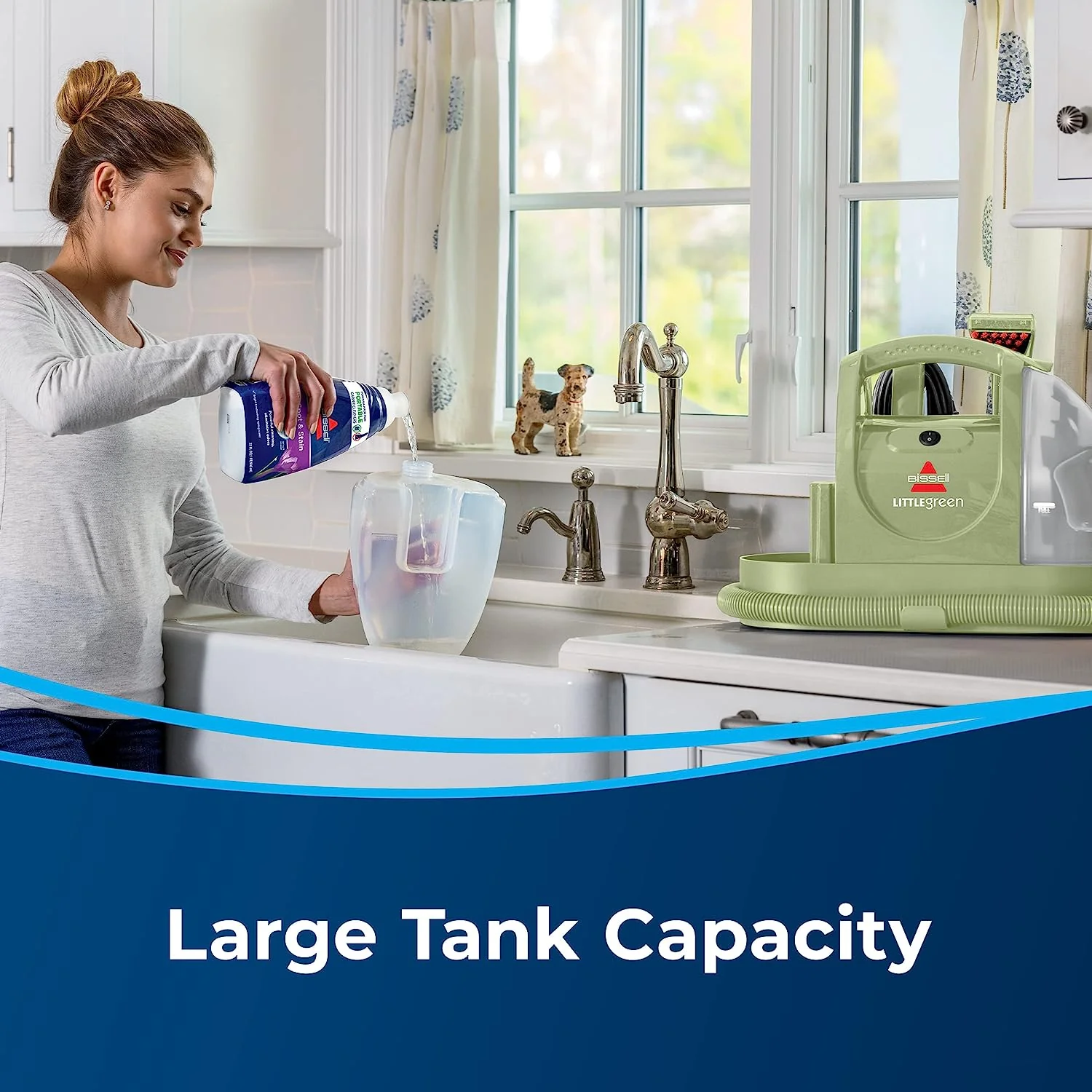 2025 2025 Bissell Multi-Purpose Portable Carpet and Upholstery Cleaner, 1400B