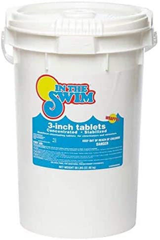 2025 3 INCH CHLORINE TABLETS – 50 LBS
