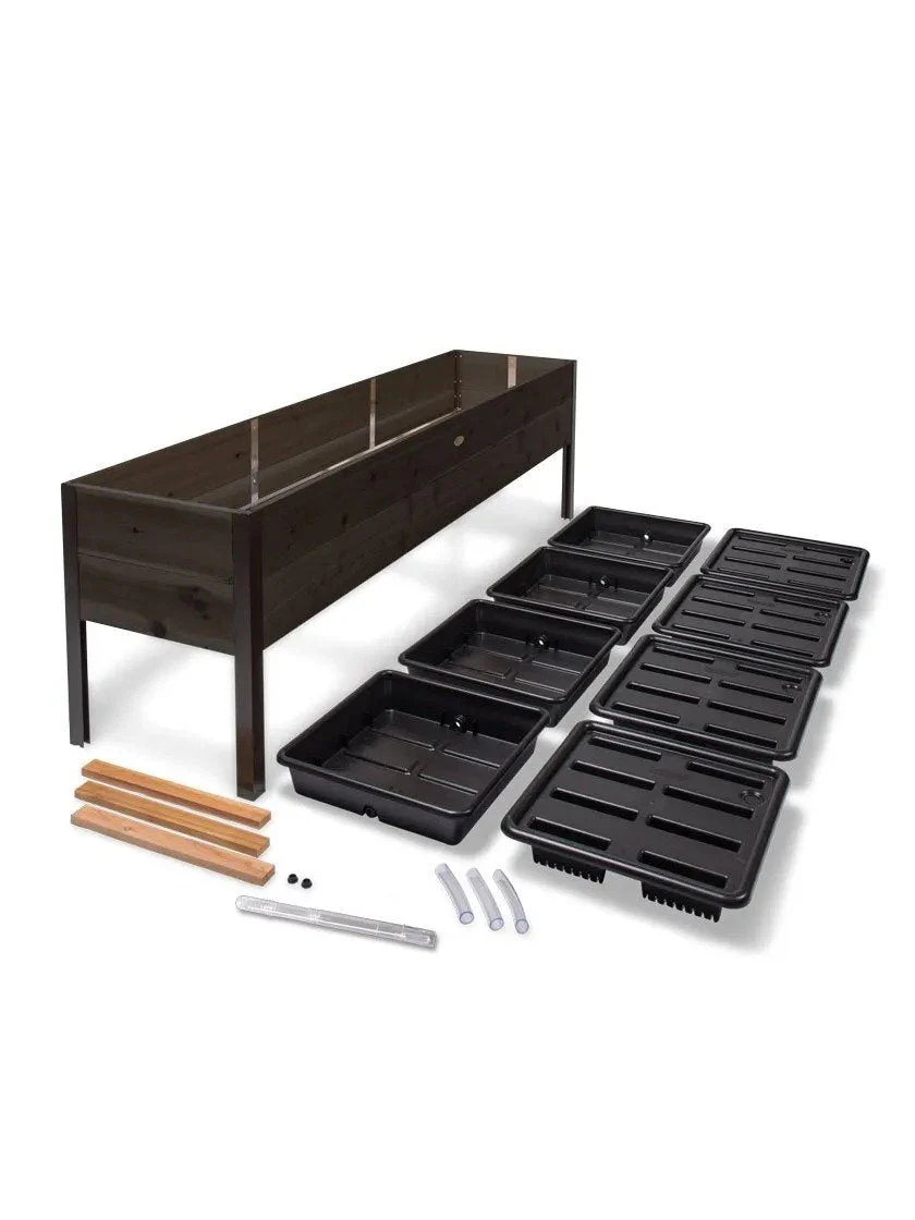 2025 Watering Eco-Stained Elevated Planter Box