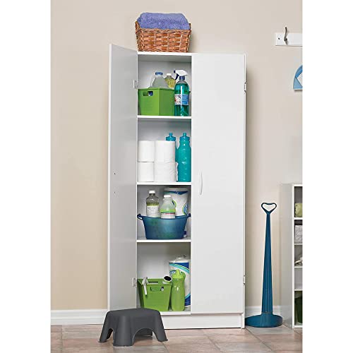 ClosetMaid Pantry Cabinet Cupboard with 2 Doors, Adjustable Shelves, for Kitchen, Laundry or Utility Room