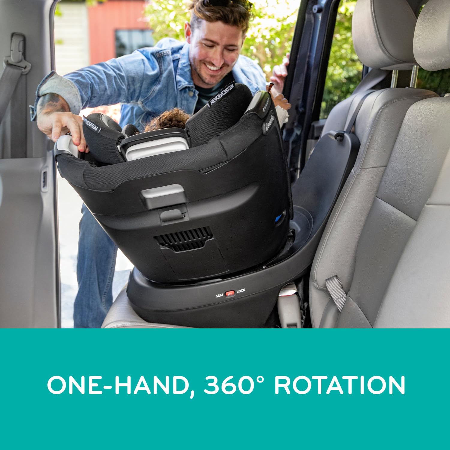 Revolve360 Slim 2-In-1 Rotational Car Seat