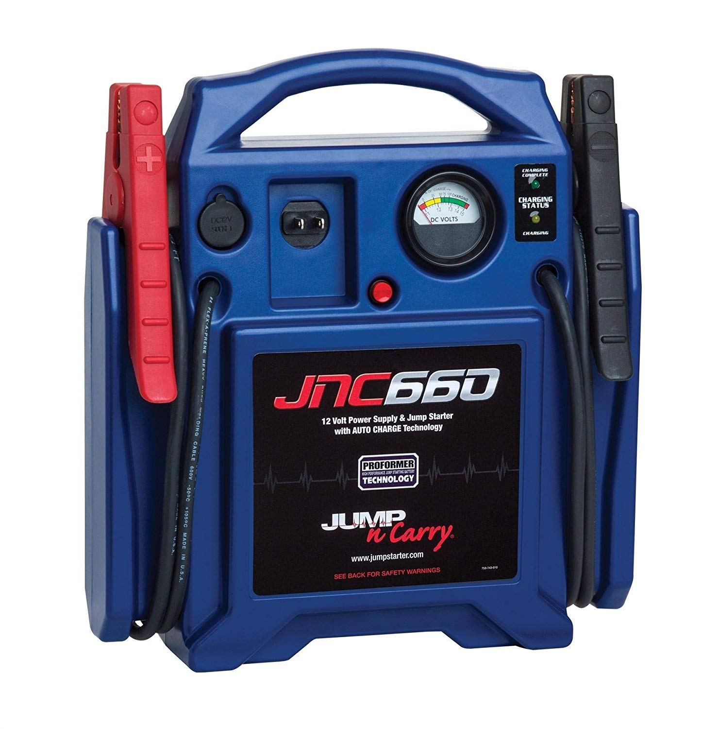 2025 Clore Automotive Jump-N-Carry JNC660 1700 Peak Amp 12V Jump Starter