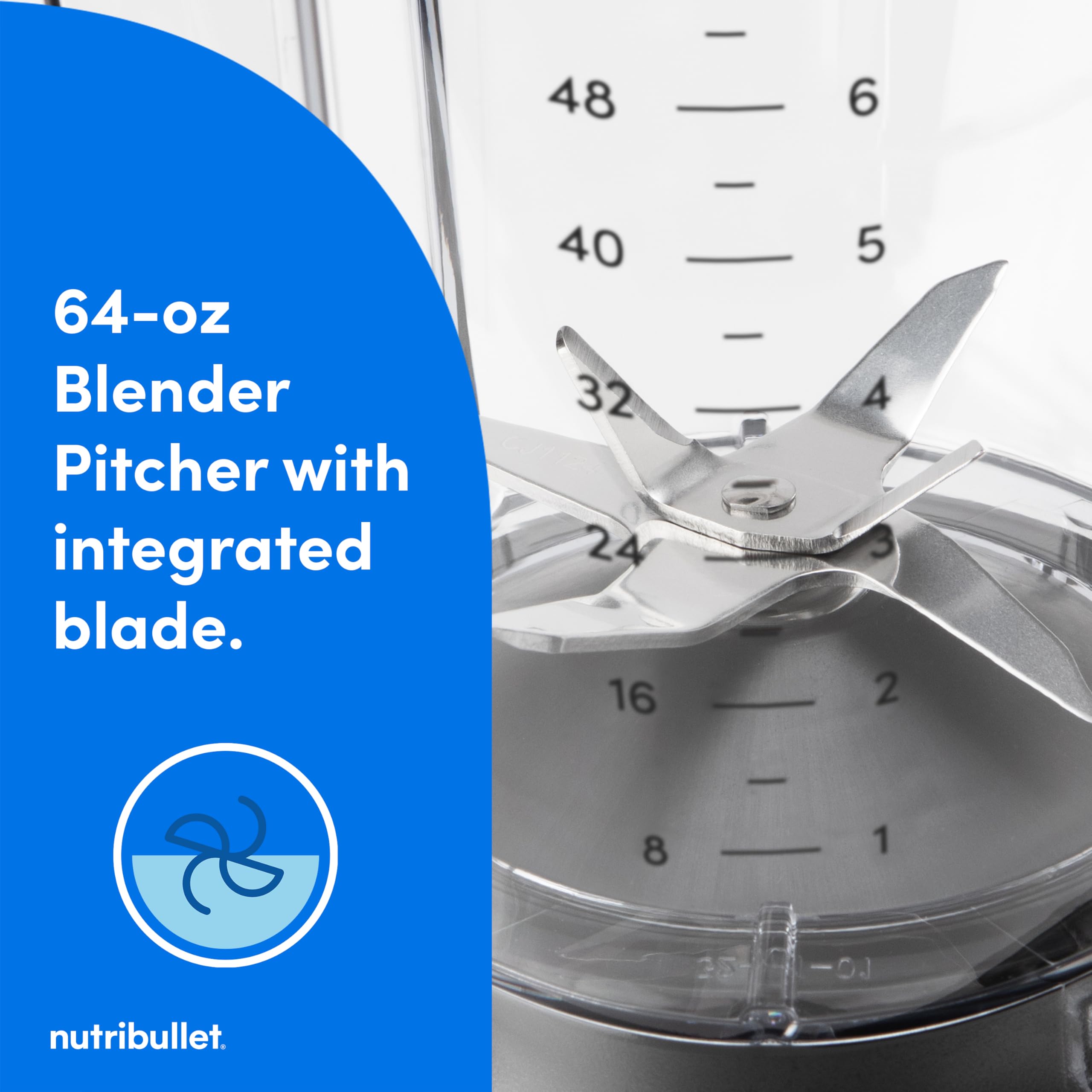 nutribullet SmartSense Blender Combo, 1400 Watt Gunmetal