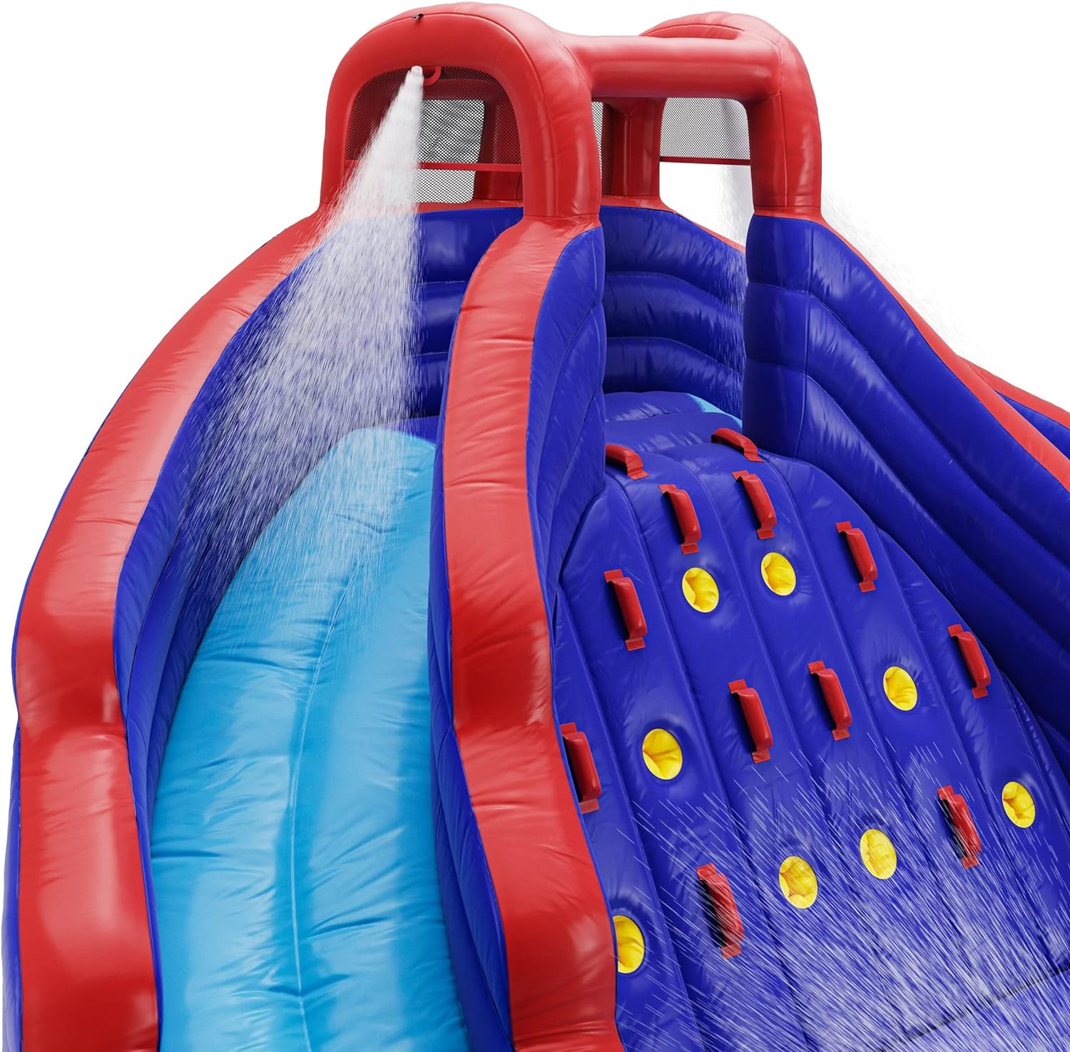 Inflatable Water Slide| Water Bounce House Waterslide for Backyard, Kids and Adults | Inflatable Water Park with Air Pump & Carrying Case