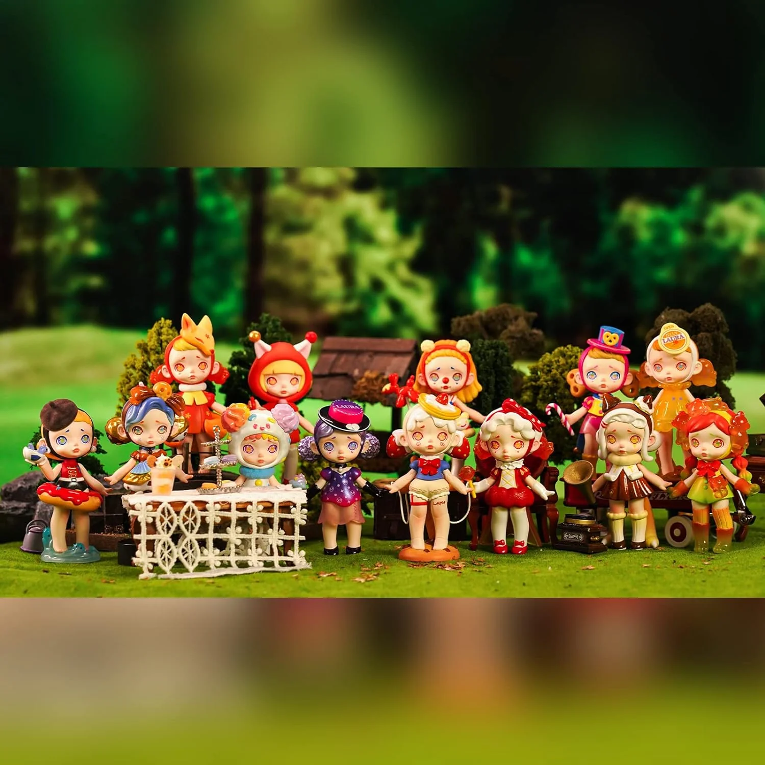 2025 12-Pack Blind Box, Fashion Trendsetters Series Cute Blind Box Action Figures Popular Collectible Toys Birthday Halloween Christmas Gifts