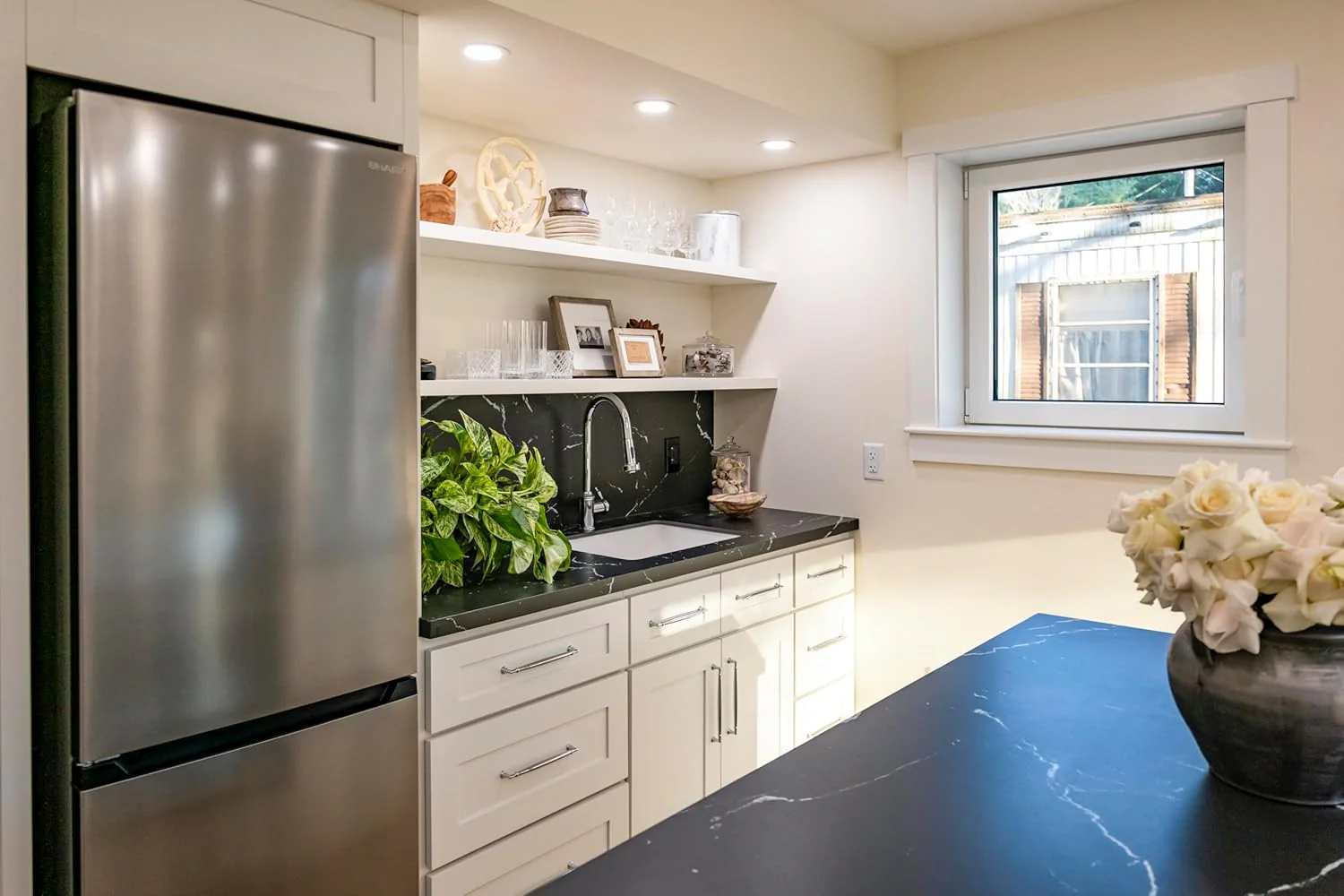 Sharp Bottom-Freezer Counter-Depth Refrigerator, 24 Inch, 11.5 Cubic Foot