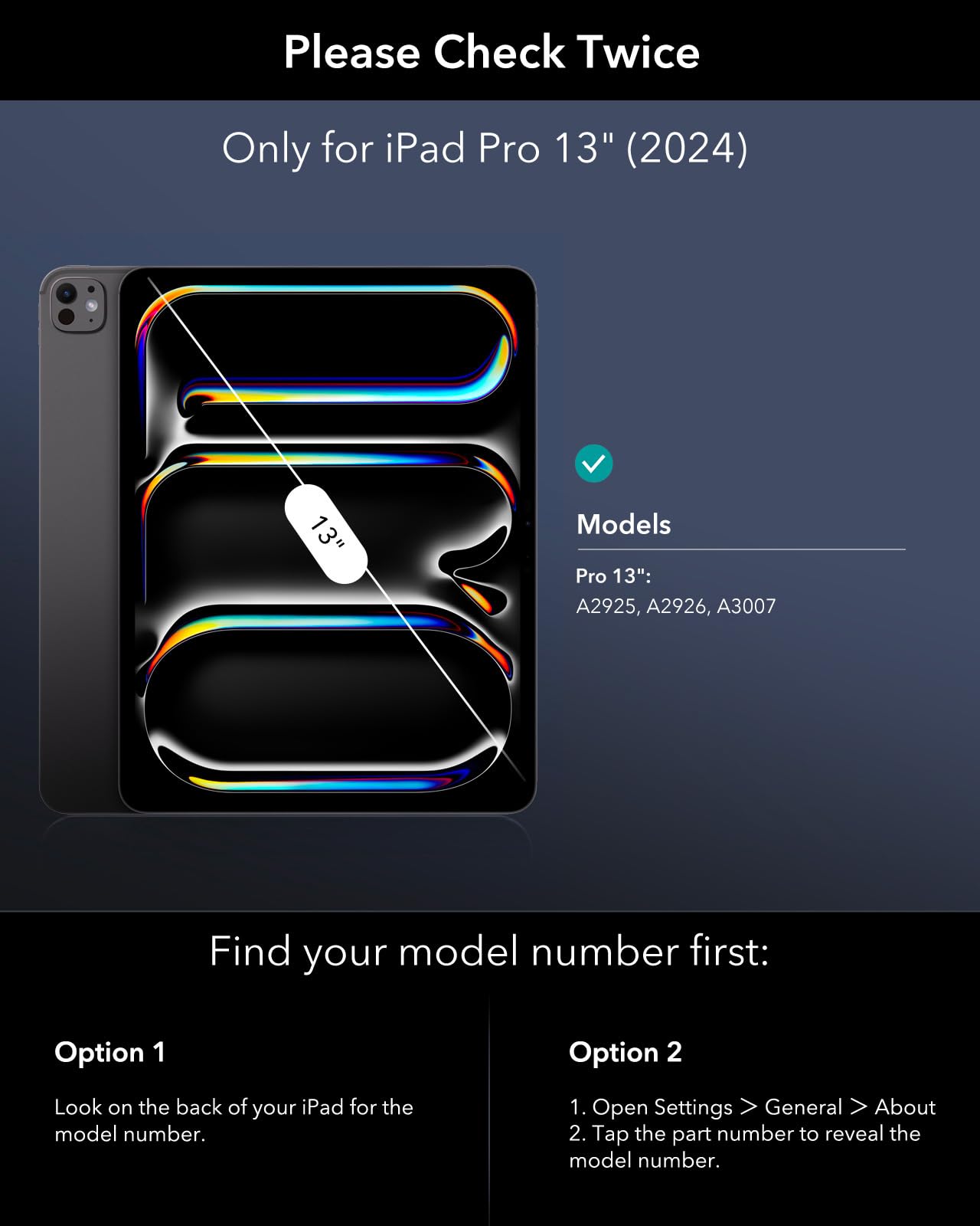 ESR iPad Pro 13 Inch Case with Keyboard (M4, 2024)