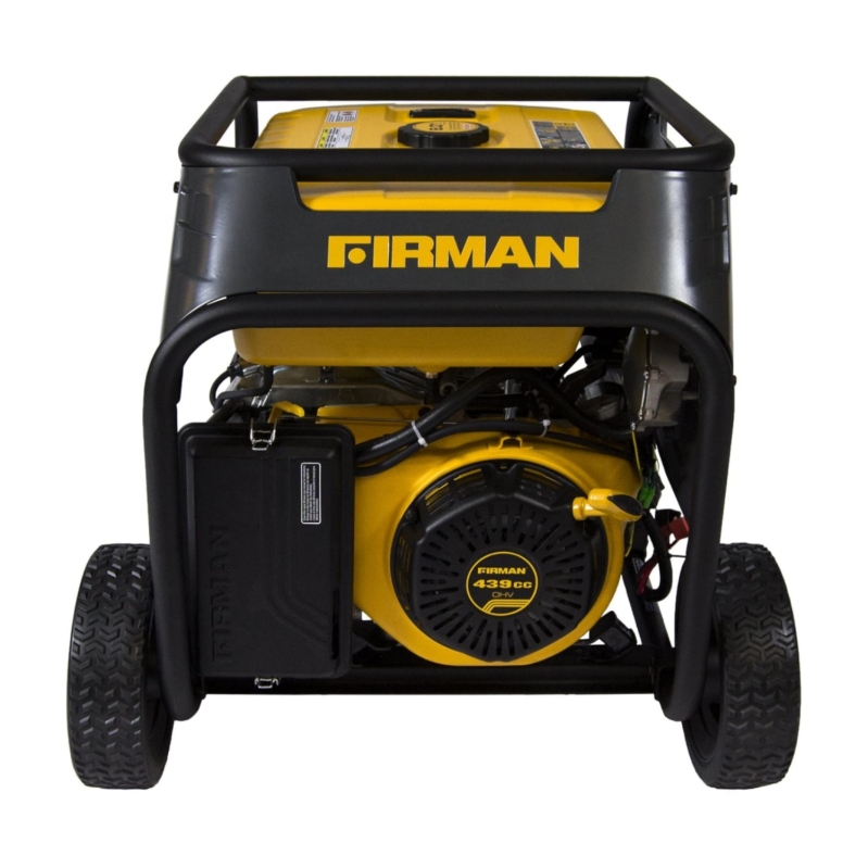 FIRMAN H08051 Dual Fuel Portable Generator, 10,000-Watts Power Generator with Electric Start, 12 Hours of Run Time, 439cc Engine, Versatile and Durable Generator