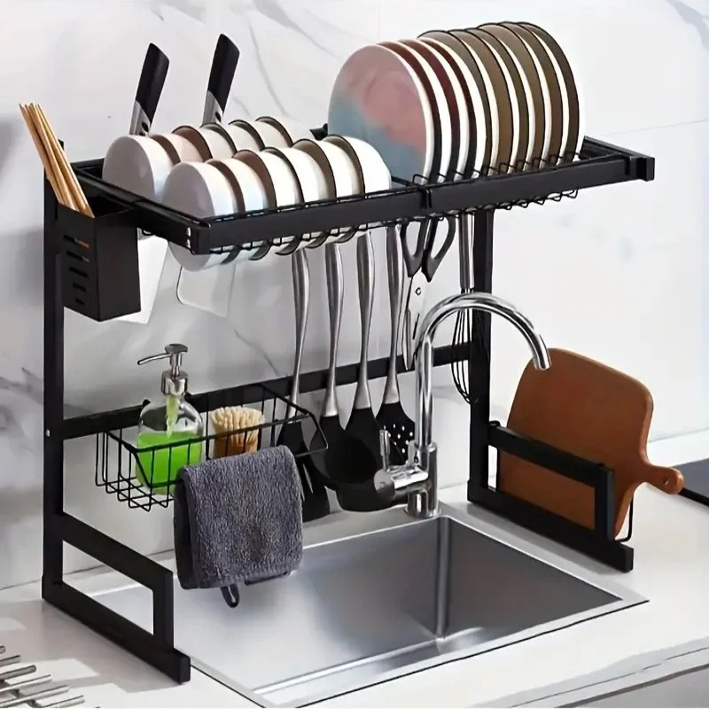 Adjustable Sink Dish Drying Rack - Custom Fit from 24