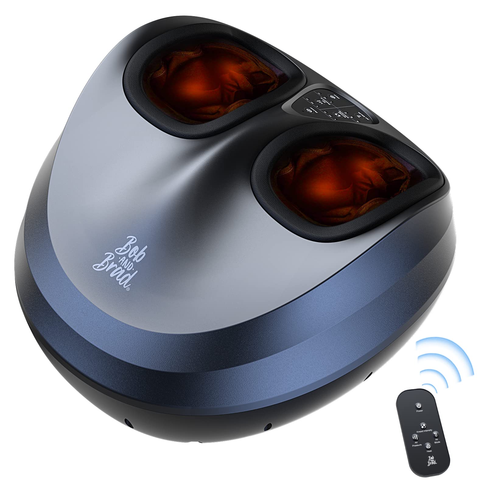 BOB AND BRAD Foot Massager Machine with Heat and Remote