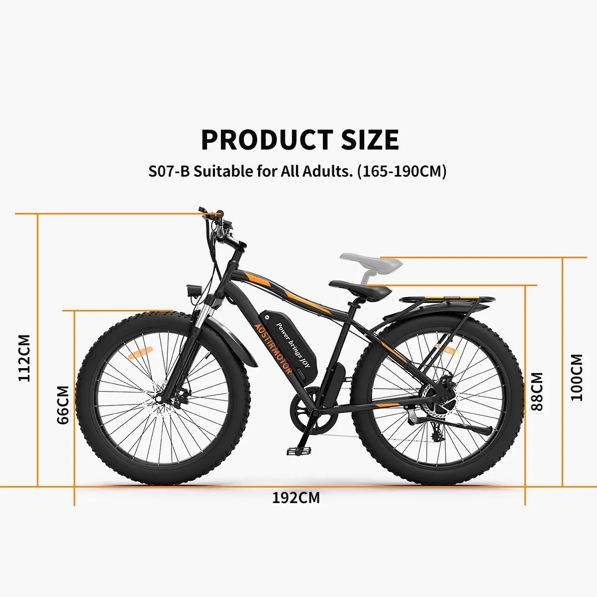 26 In.48V 13Ah 750W Mountain Electric Bikes for Adults Men, 26