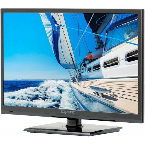 Majestic 19′′ LED 12V HD TV w/Built-in Global Tuners – 1x HDMI
