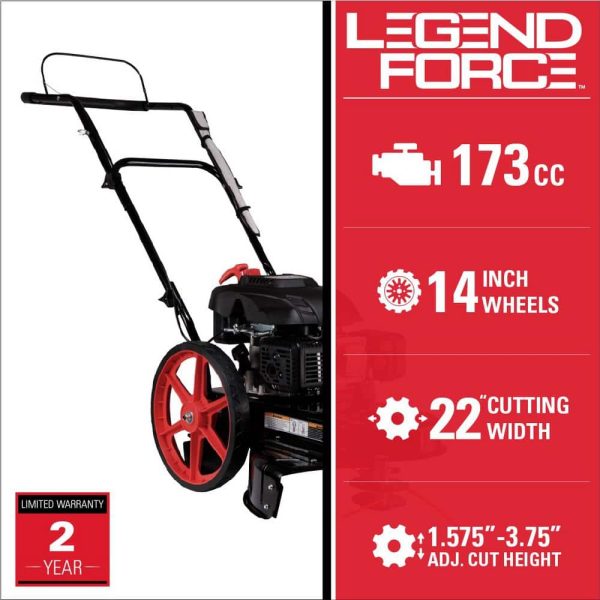 2025 22 in. 173 cc Gas Walk Behind String Trimmer/Mower