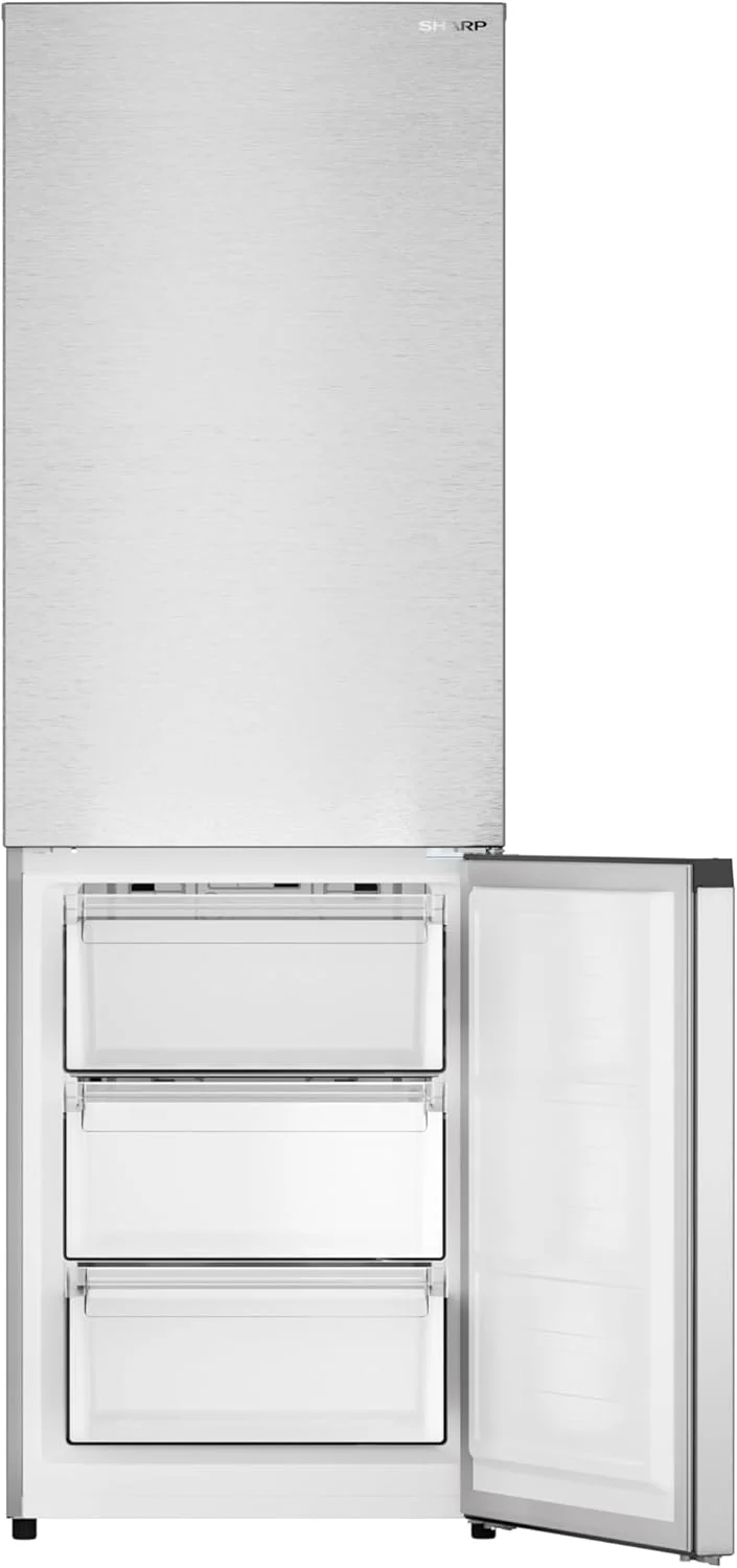 Sharp Bottom-Freezer Counter-Depth Refrigerator, 24 Inch, 11.5 Cubic Foot