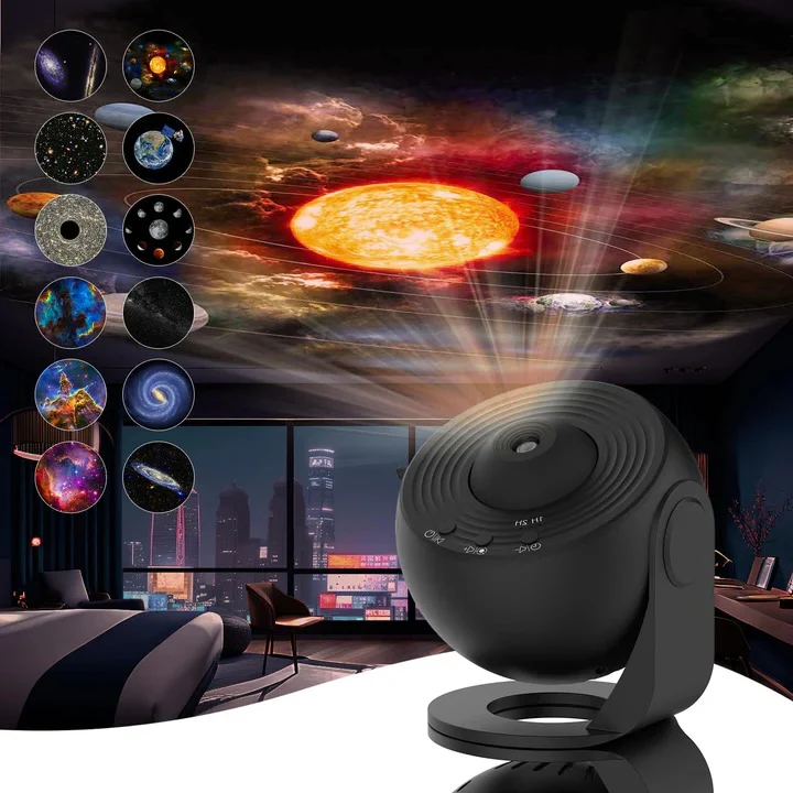 Home Planetarium Projector with 360° Projection