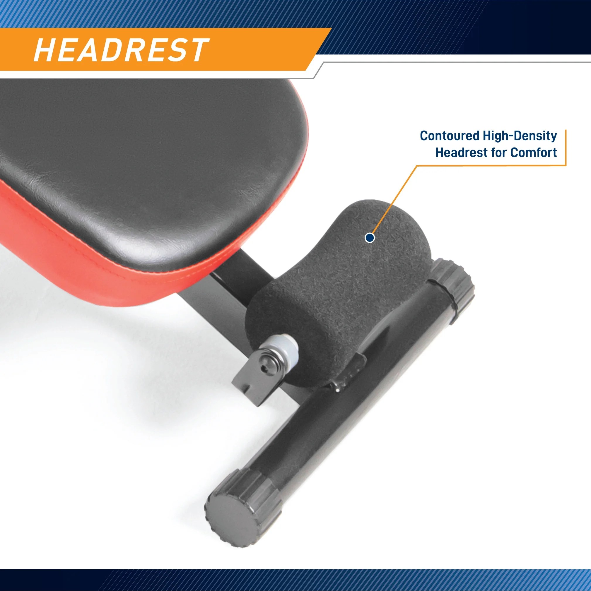 Marcy Folding Utility Bench with Headrest Slant Board SB-4606