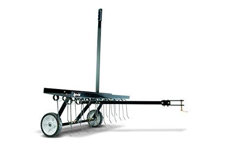 45-0543 100 lb. Tow Spiker/Seeder/Spreader, Black & 40-Inch Tine Tow Dethatcher 45-0294,Black