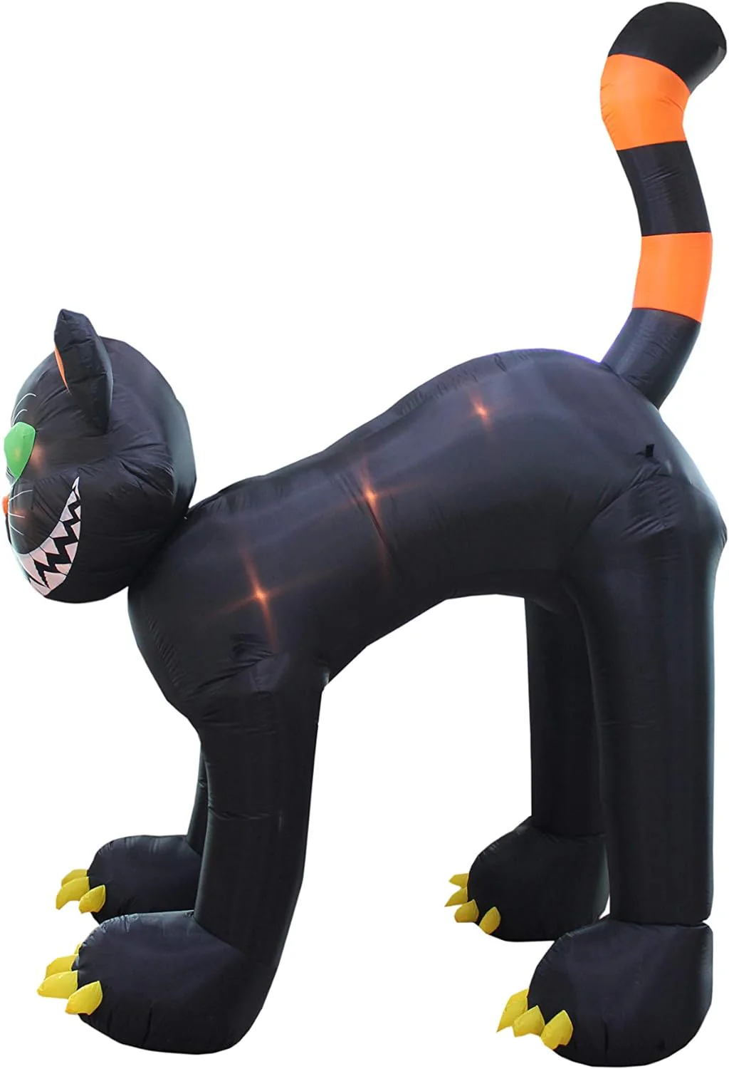 2025 11 Foot Tall Animated Halloween Inflatable Black Cat